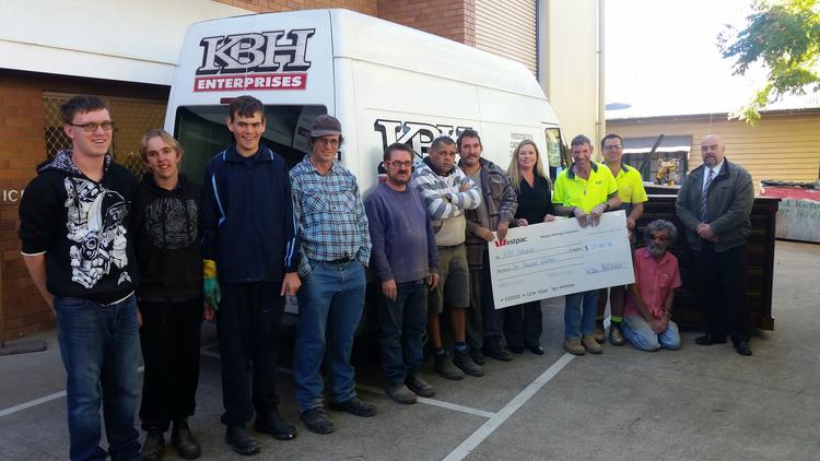 KBH Enterprises awarded Westpac Community Grant