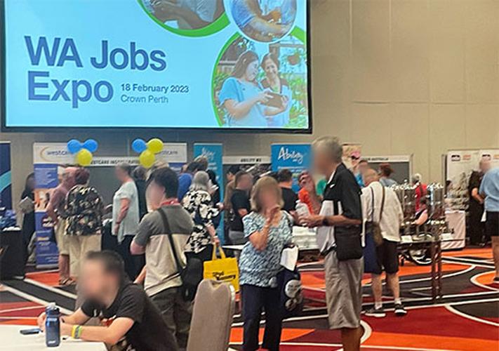 West Australian Jobs Expo proves a hit with supported employees and their parents and carers